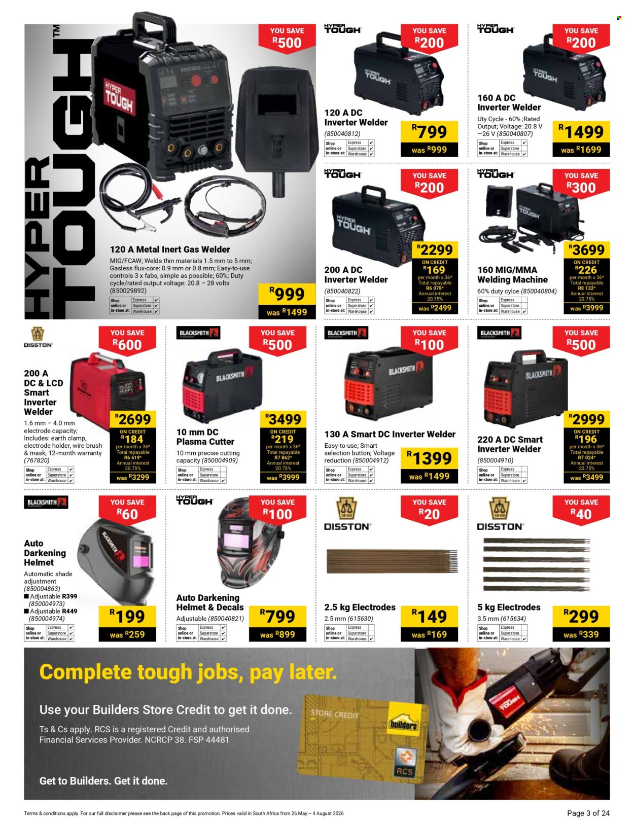 Builders specials - 05.26.2026 - 08.04.2026. Page 3