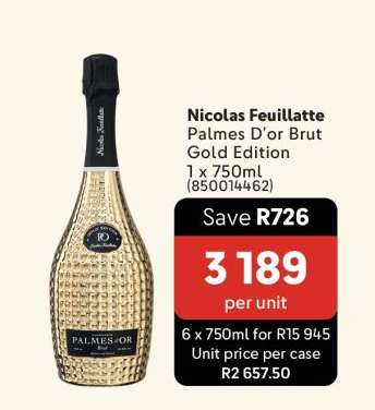 Nicolas Feuillatte Palmes D’or Brut Gold Edition
