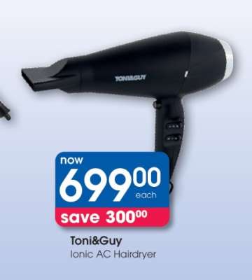 Toni&Guy Ionic AC Hairdryer