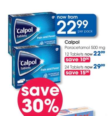 Calpol Paracetamol 500 mg