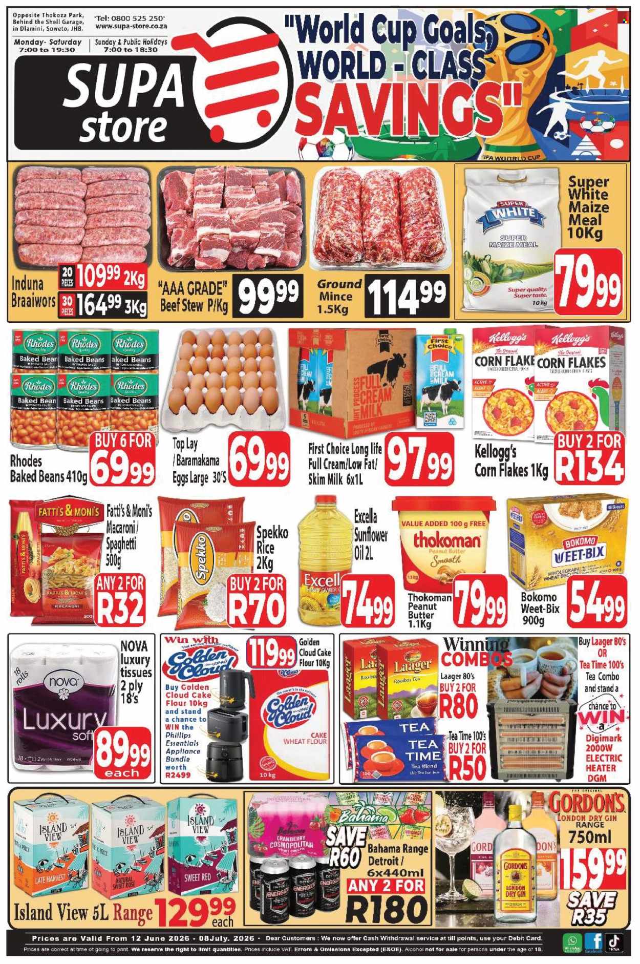 Supa Store specials - 06.12.2026 - 07.08.2026. Page 1