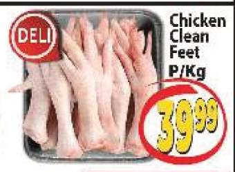 Chicken Clean Feet