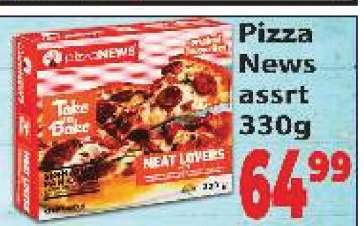 Pizza News assrt 330g