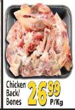 Chicken Back/Bones