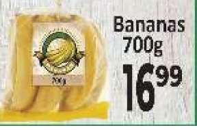 Bananas 700g