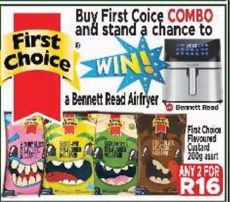 First Choice Flavoured Custard