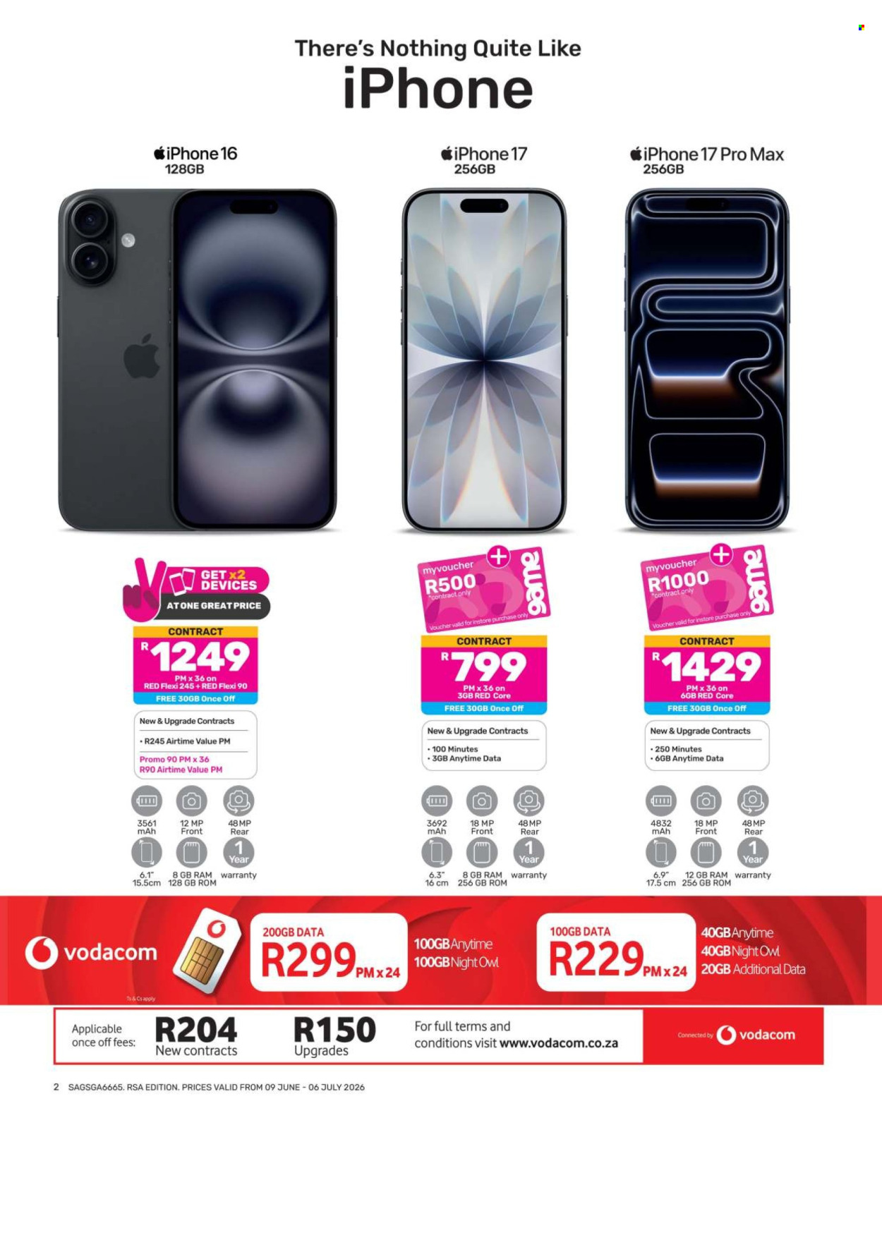 Game specials - 06.09.2026 - 07.06.2026. Page 2