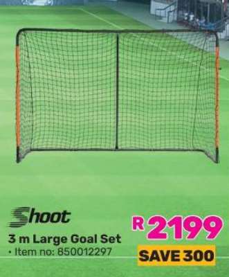 Shoot 3 m Large Goal Set