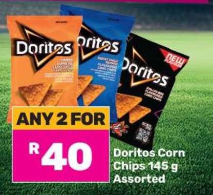 Doritos Corn Chips 145 g Assorted
