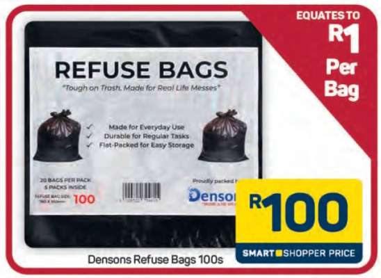 Densons Refuse Bags 100s