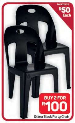 Otima Black Party Chair