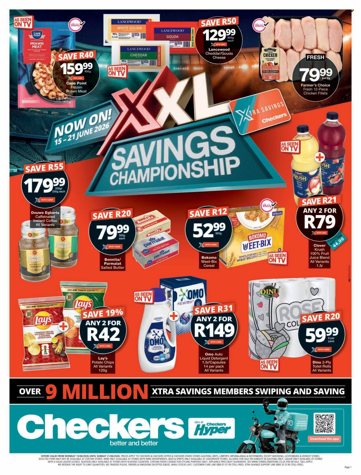 Checkers specials - 06.15.2026 - 06.21.2026. Page 1