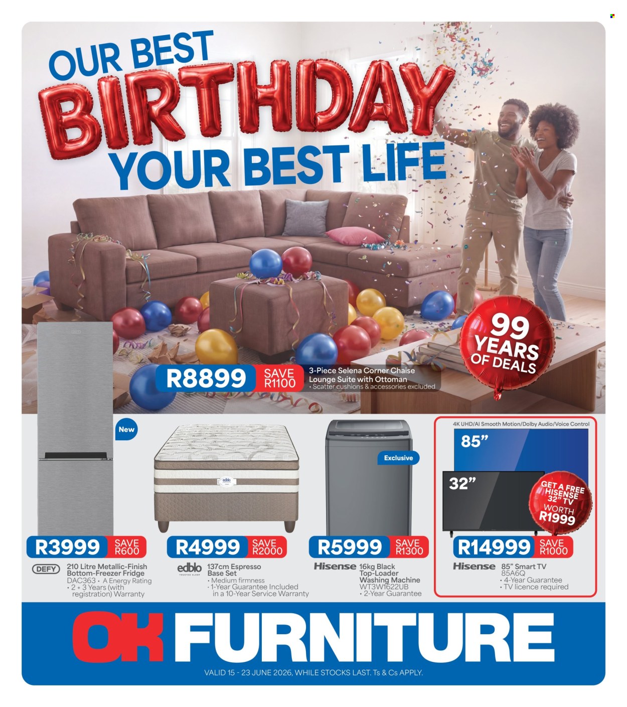 OK Furniture specials - 06.15.2026 - 06.23.2026. Page 1