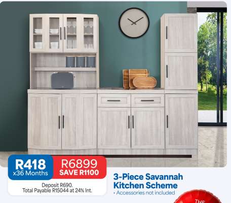 3-Piece Savannah Kitchen Scheme