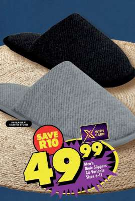 Men's Mule Slippers