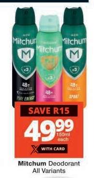Mitchum Deodorant