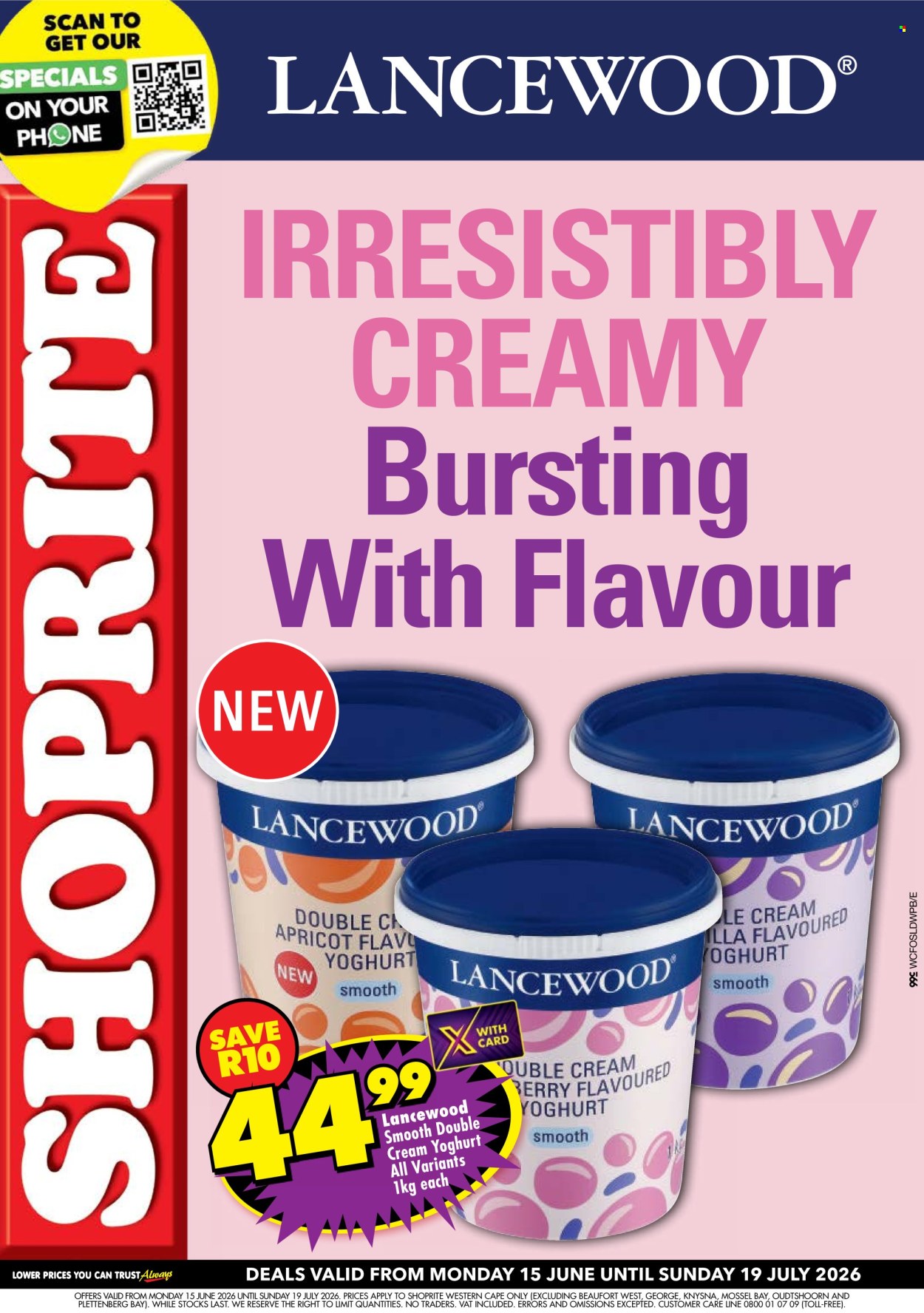 Shoprite specials - 06.15.2026 - 07.19.2026. Page 1