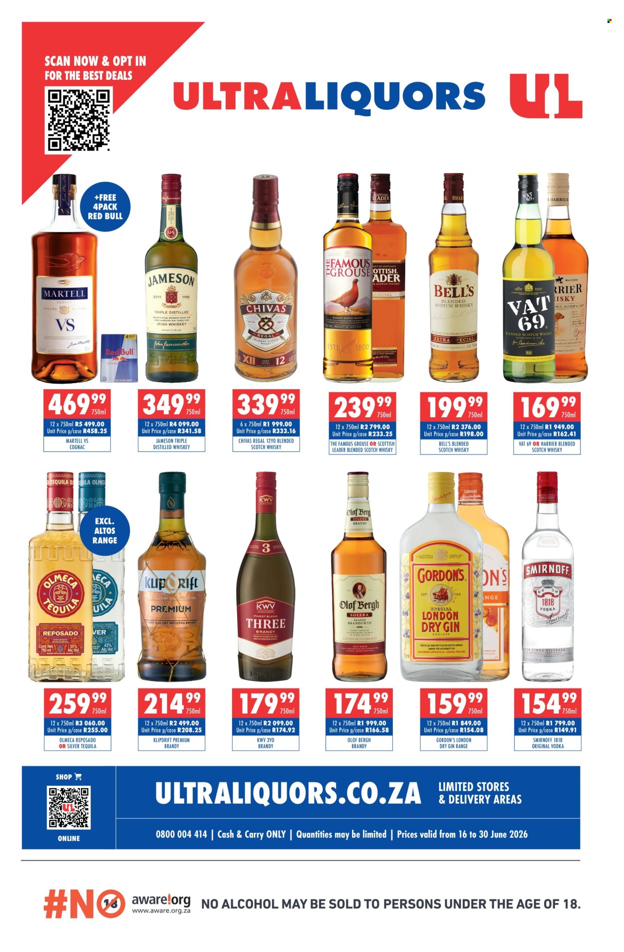 Ultra Liquors specials - 06.16.2026 - 06.30.2026. Page 1