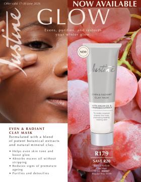 Justine - EVEN & RADIANT CLAY MASK