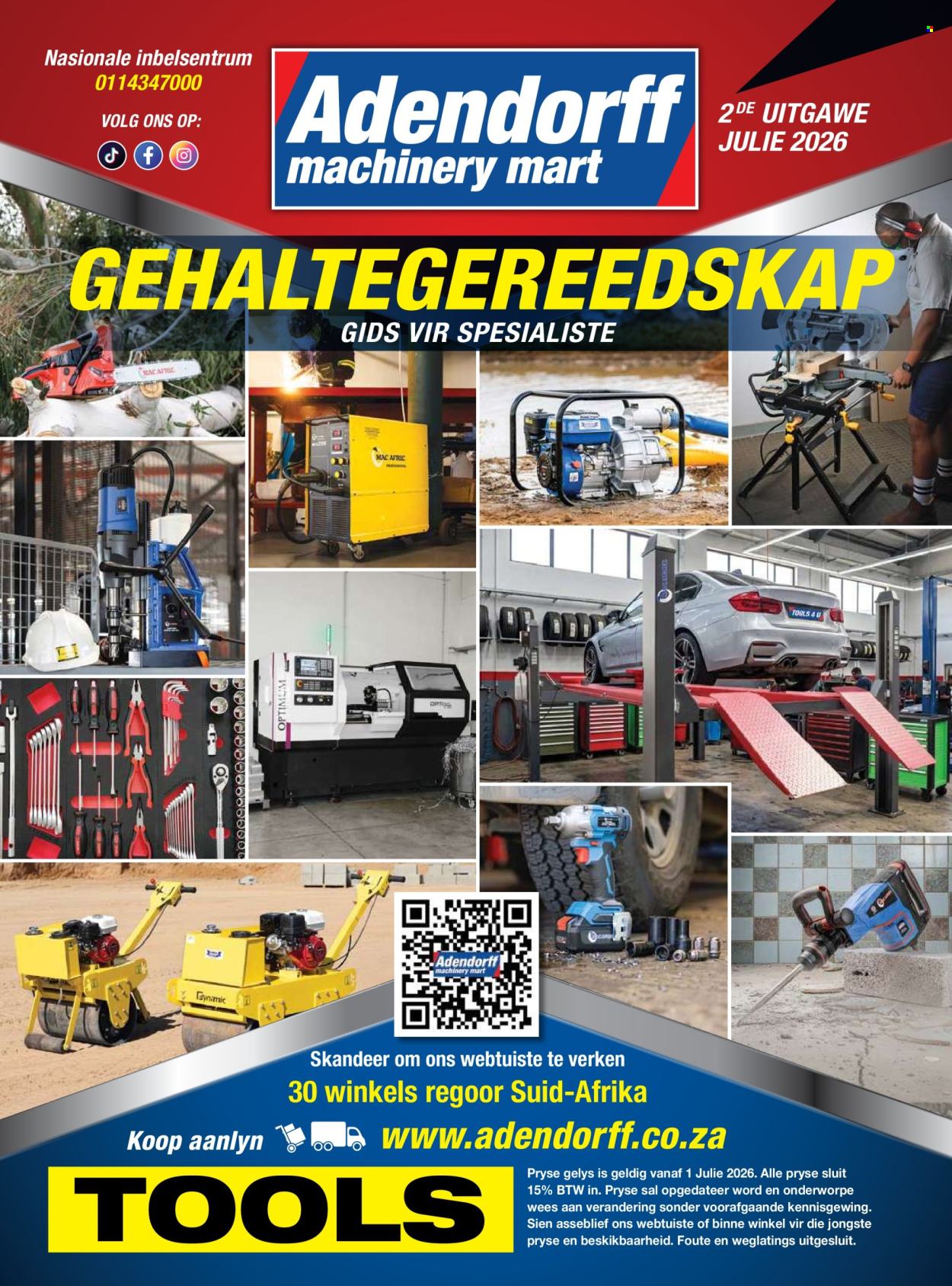 Adendorff Machinery Mart specials - 06.17.2026 - 07.02.2026. Page 1