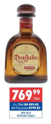 Don Julio Reposado Tequila