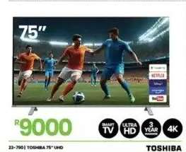 TOSHIBA 75" UHD