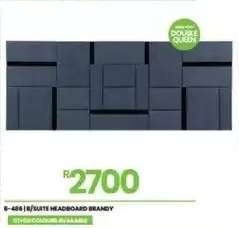 6-486 | 6/SUITE HEADBOARD BRANDY
