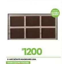 B-440 (B) SUITE HEADBOARD LUNA