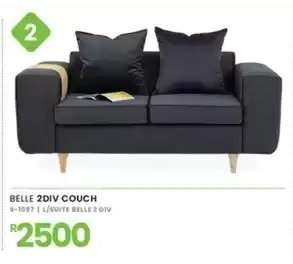 BELLE 2DIV COUCH