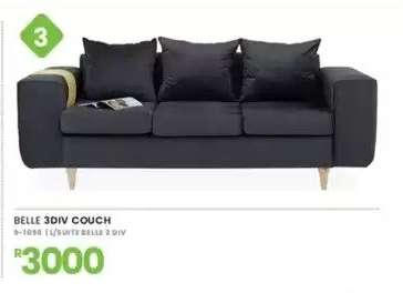 BELLE 3DIV COUCH