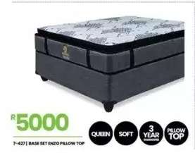 BASE SET ENZO PILLOW TOP