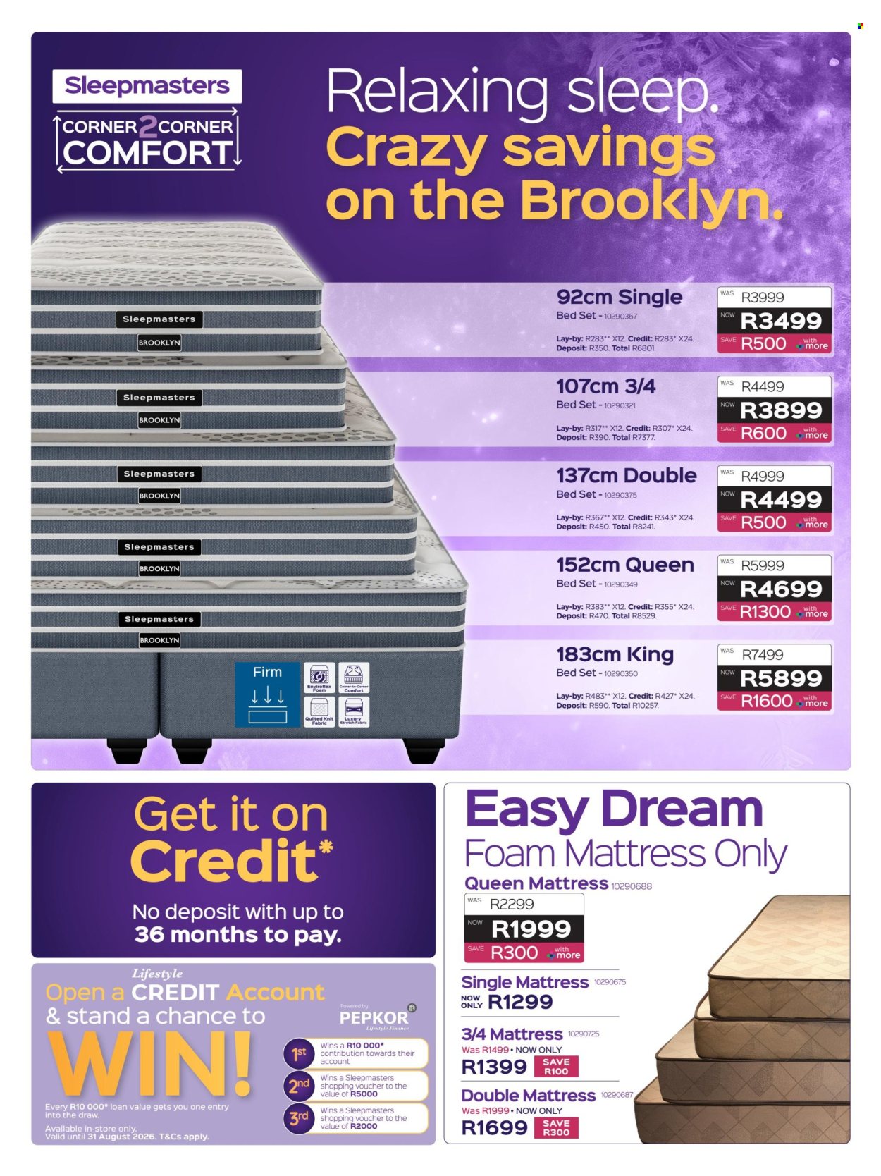 Sleepmasters specials - 06.18.2026 - 07.15.2026. Page 3