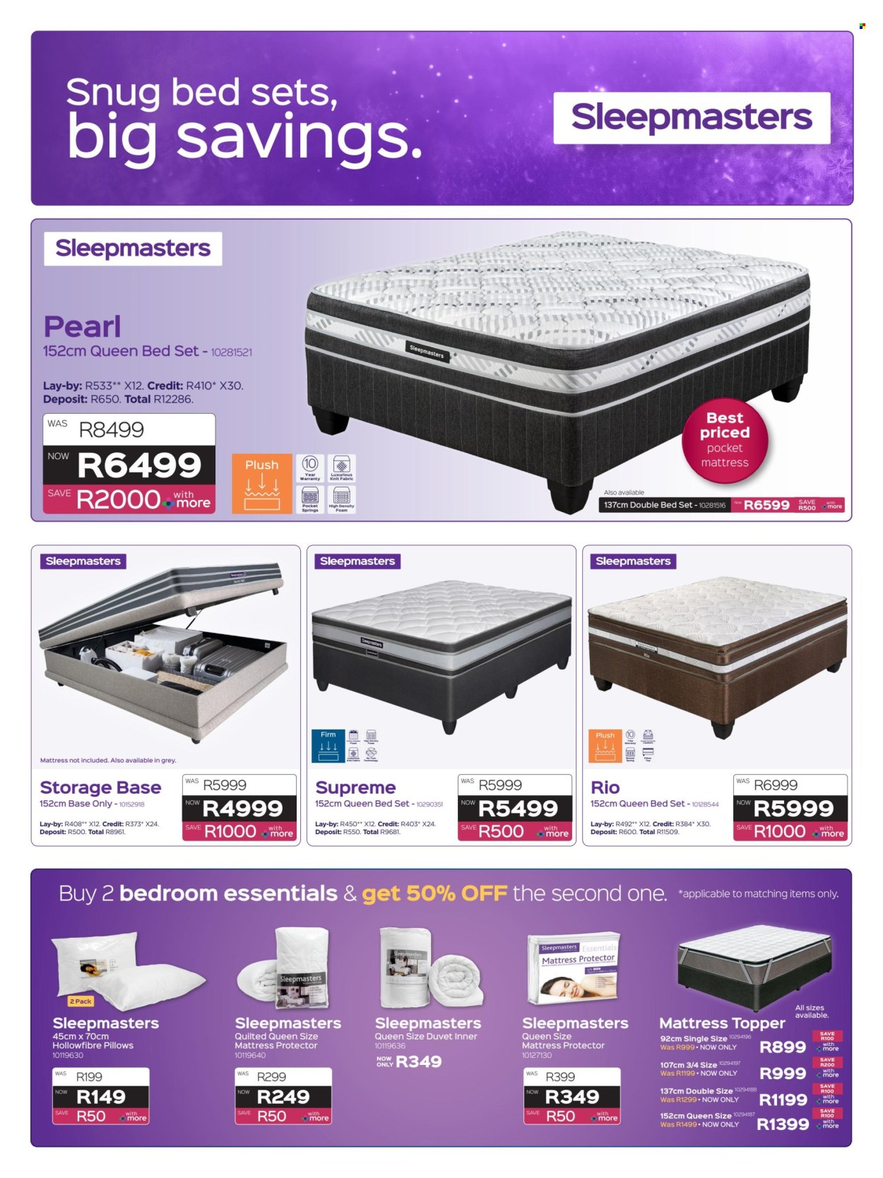 Sleepmasters specials - 06.18.2026 - 07.15.2026. Page 9