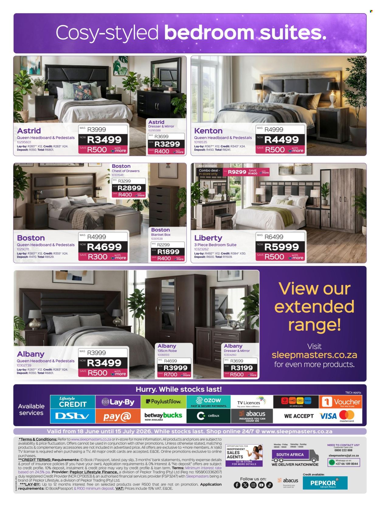 Sleepmasters specials - 06.18.2026 - 07.15.2026. Page 12
