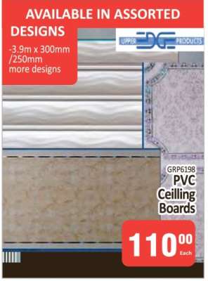 GRP6198 PVC Ceiling Boards