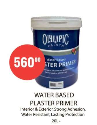 WATER BASED PLASTER PRIMER