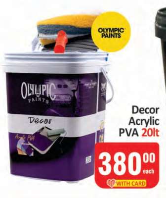 Decor Acrylic PVA 20lt