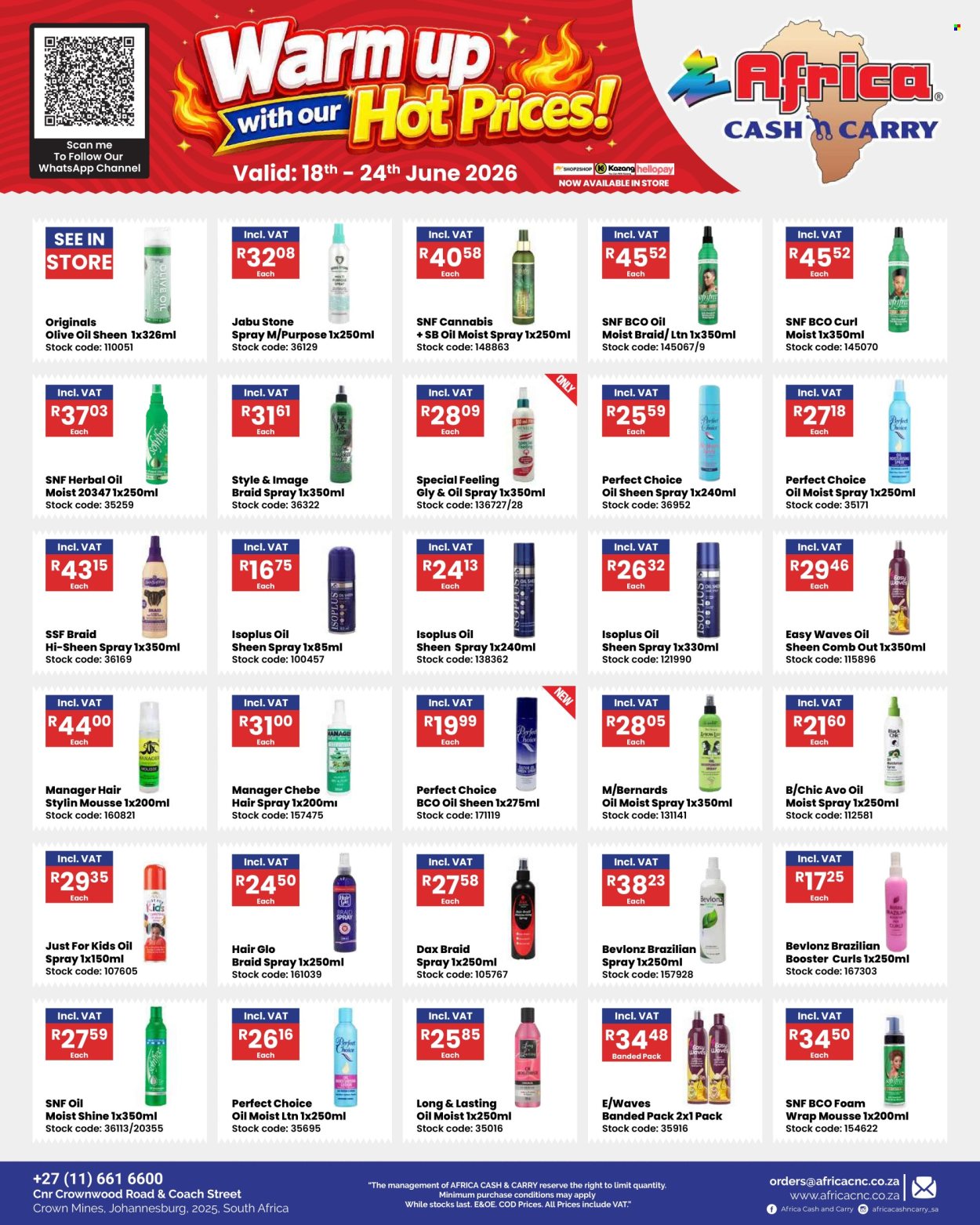 Africa Cash & Carry specials - 06.18.2026 - 06.24.2026. Page 1