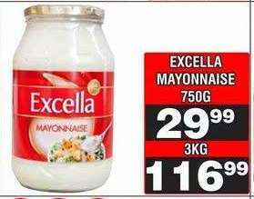 EXCELLA MAYONNAISE 750g