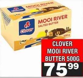 CLOVER MOOI RIVER BUTTER 500G