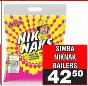 SIMBA NIKNAK BAILERS
