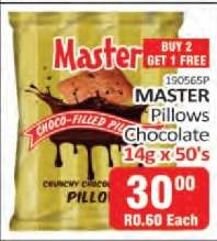 MASTER Pillows Chocolate