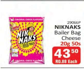 NIKNAKS Bailer Bag Cheese