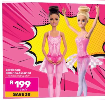 Barbie Opp Ballerina Assorted