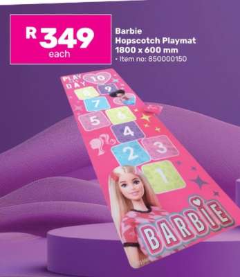 Barbie Hopscotch Playmat