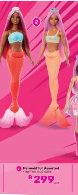 Mermaid Doll Assorted