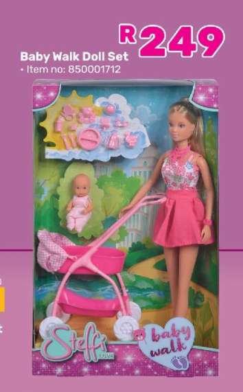Baby Walk Doll Set
