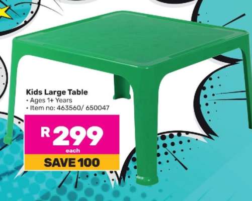 Kids Large Table