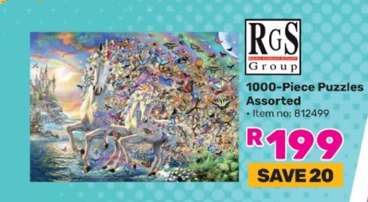1000-Piece Puzzles Assorted