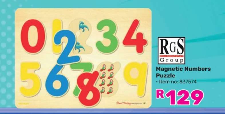 Magnetic Numbers Puzzle